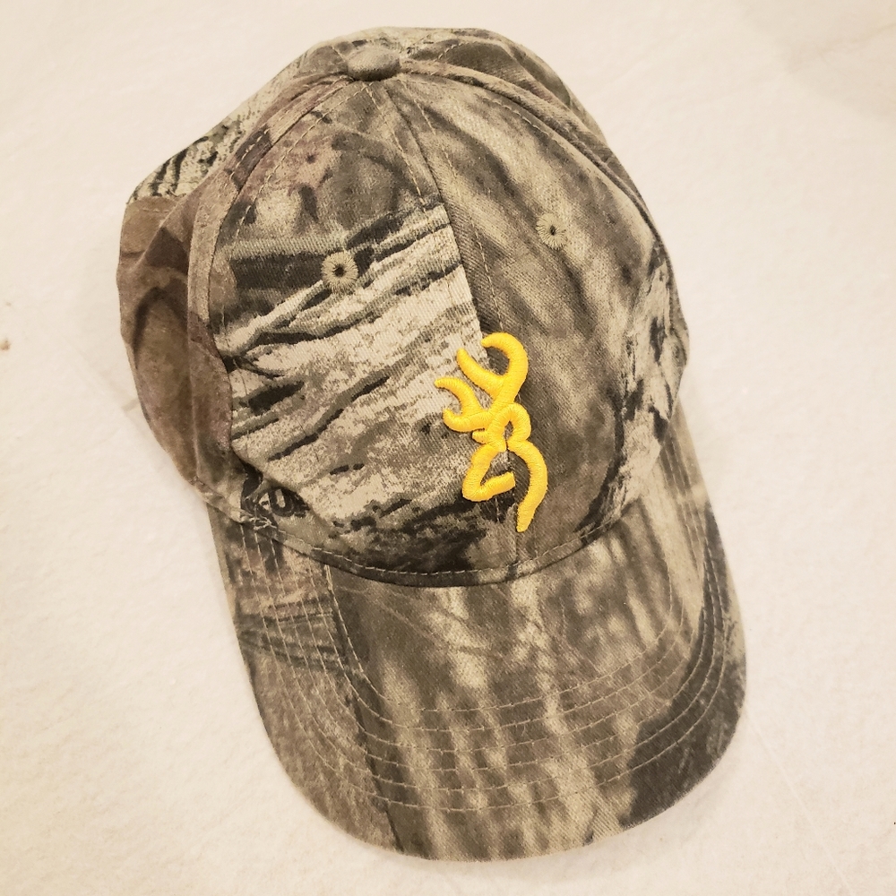 BROWNING JOHN DEERE CAMO BASEBALL CAP